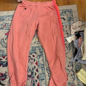 Pink aviator nation sweats